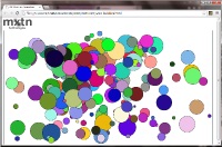 200 Bubbles - Canvas Animation